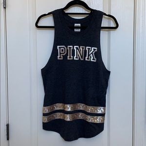 Victoria Secret PINK Tank with Sequins 🌸